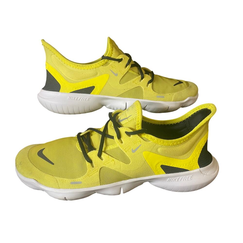 Nike Free RN 5.0 2019 Luminous Green Running Shoes Men's 8.5 CT1432-991